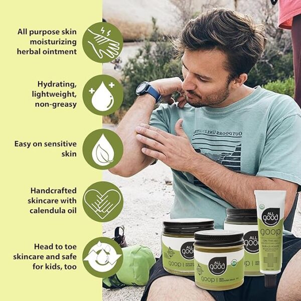 All Good Goop – Organic Skin Repair Balm (Diabetic-Safe) - Image 3